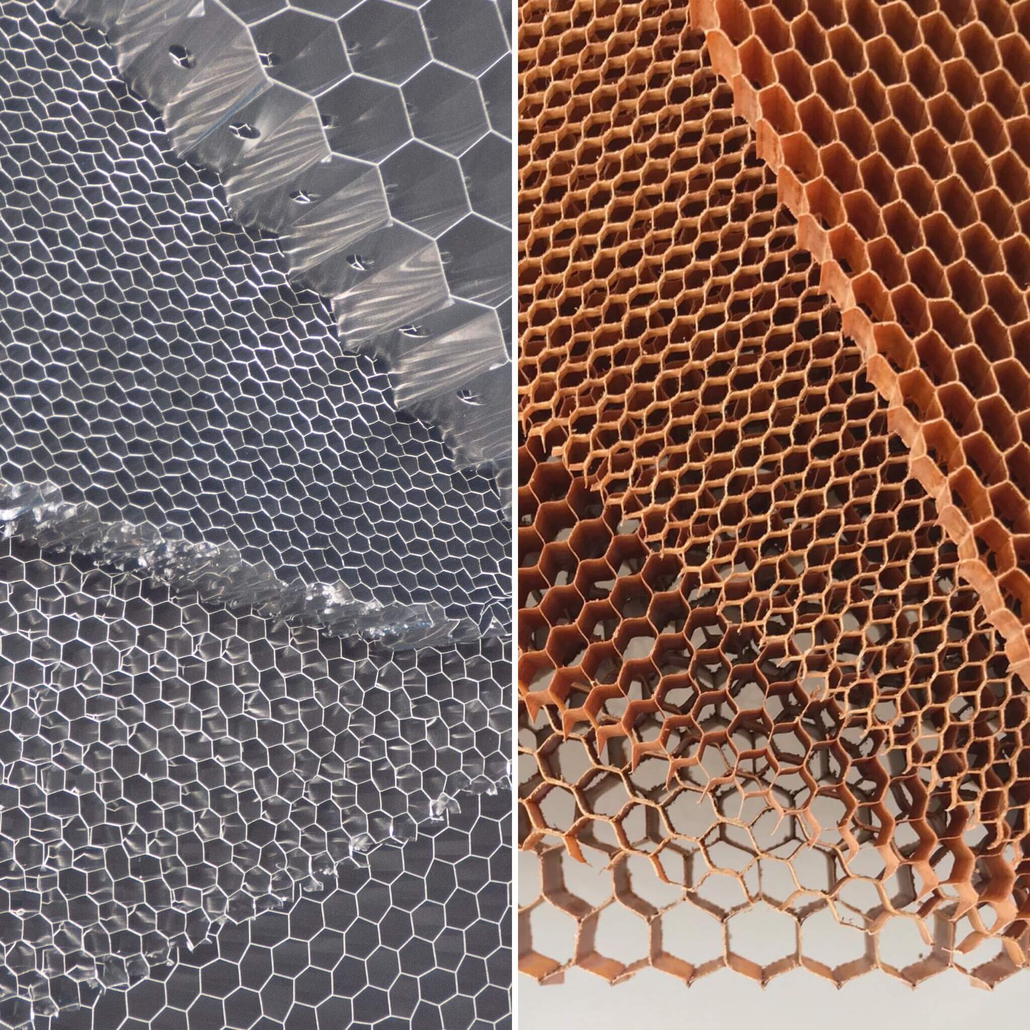 aluminium honeycomb vs nomex | corex honeycomb